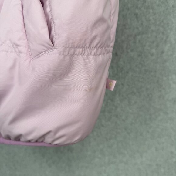 Athleta Girl Reversible So Toasty Sherpa Vest Size XL Light Purple White Warm - Picture 7 of 13